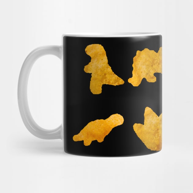 Dinosaur Chicken Nuggets by Random Galaxy